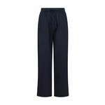 Neo Noir SONAR LINEN PANTS - NAVY