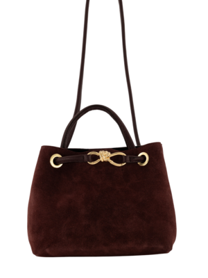 LOTZ & LOT MIMI SUEDE BAG - BORDEAUX