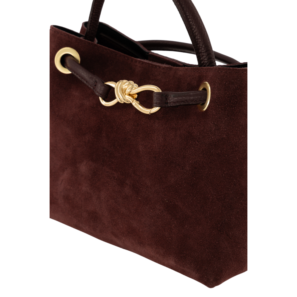 LOTZ & LOT MIMI SUEDE BAG - BORDEAUX