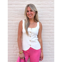 MADELIEF TOP - WHITE