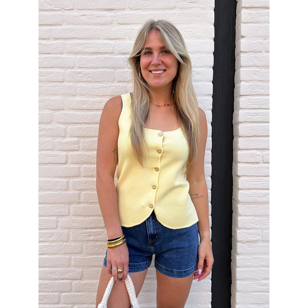 LOTZ & LOT MADELIEF TOP - YELLOW