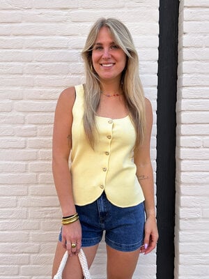 LOTZ & LOT MADELIEF TOP - YELLOW