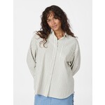 Neo Noir DALMA CREPE STONE SHIRT - BROWN