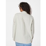 Neo Noir DALMA CREPE STONE SHIRT - BROWN