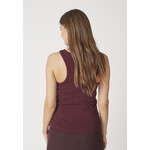 co'couture SAHARA EMBROIDERY TANK TOP - WINERED