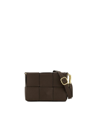 LOTZ & LOT STEEF BAG - DARK BROWN