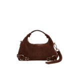DANDY FRINGE SUEDE BAG - DARK BROWN NUNOO DANDY FRINGE SUEDE BAG - DARK BROWN