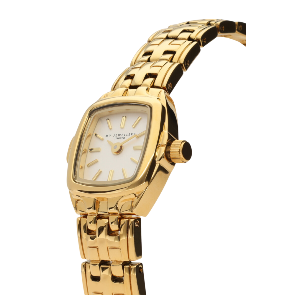 My Jewellery OVAL LINK STRAP WATCH - GOLD