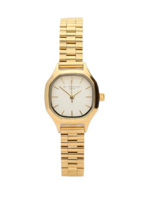 My Jewellery VINTAGE HEXAGONAL WATCH - GOLD