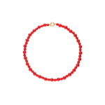 My Jewellery BEADED NECKLACE - BURGUNDY