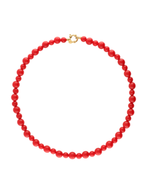 My Jewellery BEADED NECKLACE - BURGUNDY