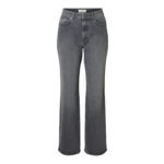 Selected Femme WIDE BEA-KORI JEANS - MEDIUM GREY