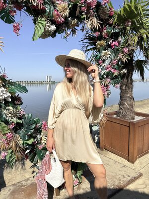 LOTZ & LOT NINA DRESS - GOLD
