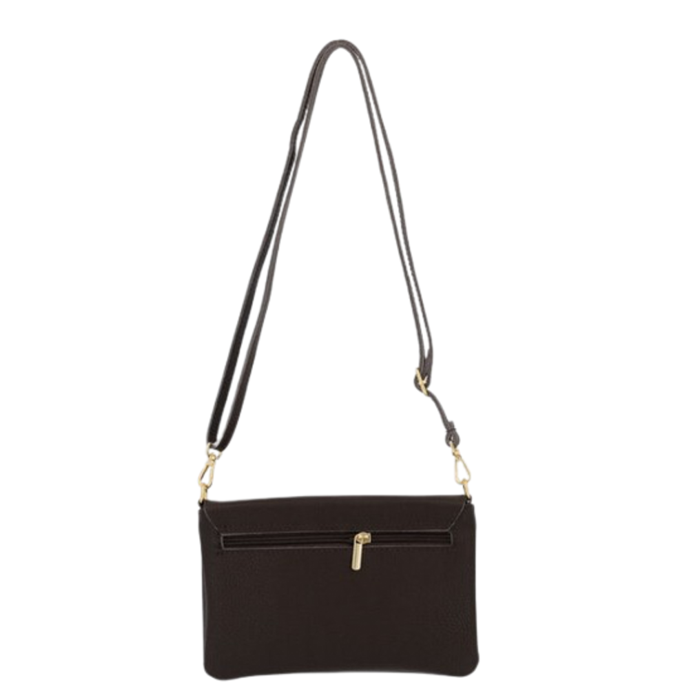 LOTZ & LOT MYRA CLASSIC GRAIN BAG - DARK BROWN