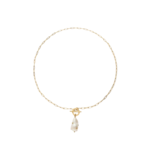 My Jewellery PEARL & STUDS NECKLACE - GOLD
