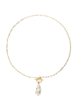 My Jewellery PEARL & STUDS NECKLACE - GOLD