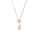 My Jewellery PEARL & STUDS NECKLACE - GOLD