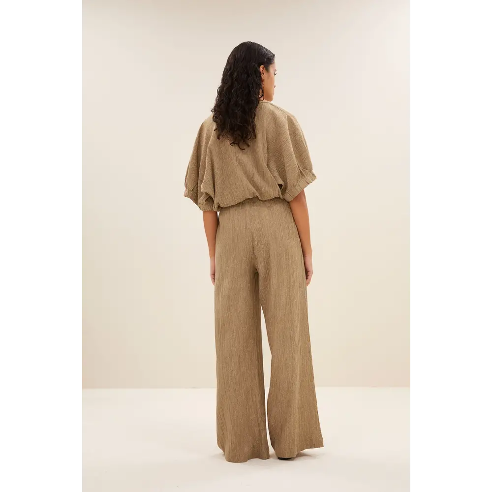 BY BAR BENJI LUREX PANTS - GOLD