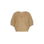 MABEL LUREX BLOUSE - GOLD BY BAR MABEL LUREX BLOUSE - GOLD