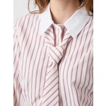 Neo Noir FRANCESCA STRIPE SHIRT - ROSE