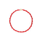 My Jewellery BEADS NECKLACE - BURGUNDY RED