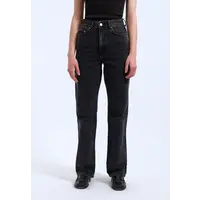 ECHO STRAIGHT LEG JEANS - TAR RETRO BLACK