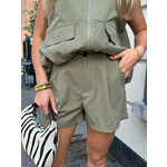 LOTZ & LOT CARGO SHORT - ARMY GREEN