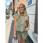 LOTZ & LOT CARGO SHORT - ARMY GREEN