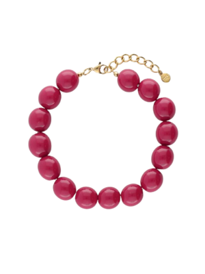 My Jewellery BEADS BRACELET - FUCHSIA
