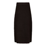 HYNNE KNIT SKIRT - DARK BROWN Neo Noir HYNNE KNIT SKIRT - DARK BROWN