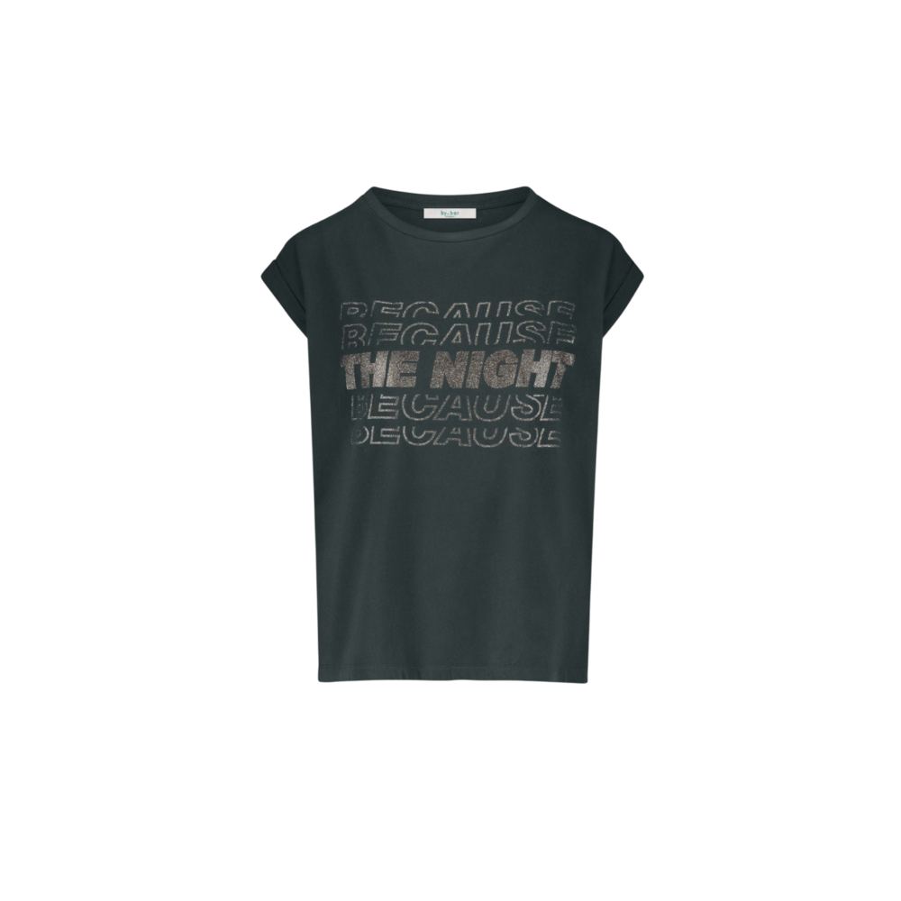 THELMA NIGHTS TOP - JET BLACK BY BAR THELMA NIGHTS TOP - JET BLACK