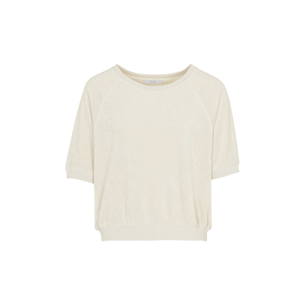 NEVA SLUB TOP - ALMOND BY BAR NEVA SLUB TOP - ALMOND