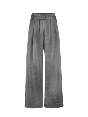 BY BAR BENJI METALLIC PANTS - METALLIC SILVER