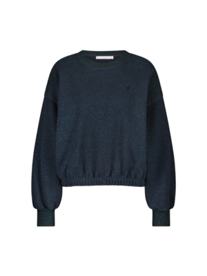 BY BAR BODIL SPARKLE SWEATER - MIDNIGHT