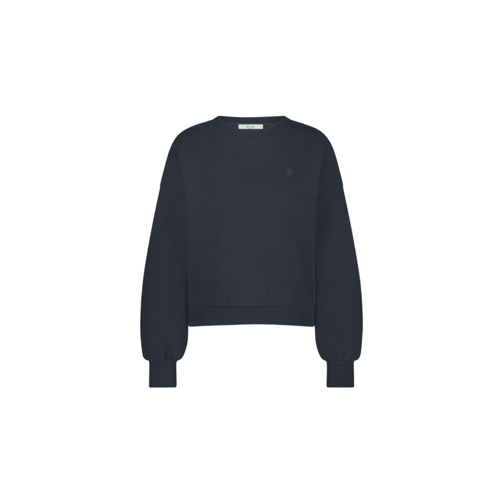 BIBI LUCKY CURVE SWEATER - MIDNIGHT BY BAR BIBI LUCKY CURVE SWEATER - MIDNIGHT