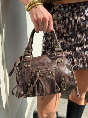 LOTZ & LOT RINA BAG - DARK BROWN