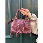 RINA CLASSIC GRAIN BAG - BORDEAUX LOTZ & LOT RINA CLASSIC GRAIN BAG - BORDEAUX