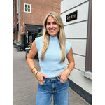 LOTZ & LOT MEIS TOP - LIGHT BLUE