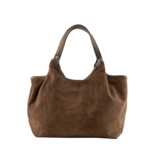 LOU MEDIUM SUEDE BAG - TAUPE LOTZ & LOT LOU MEDIUM SUEDE BAG - TAUPE