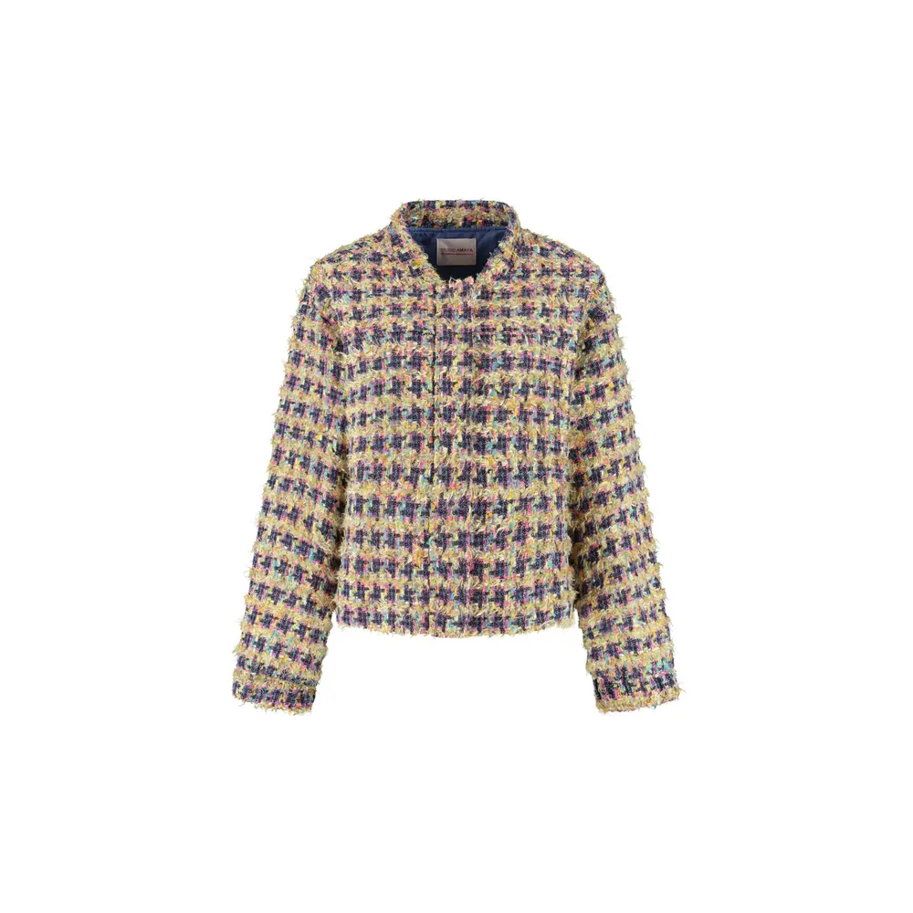 FLEUR BOMBER JACKET - MULTI PRINT Studio Amaya FLEUR BOMBER JACKET - MULTI PRINT