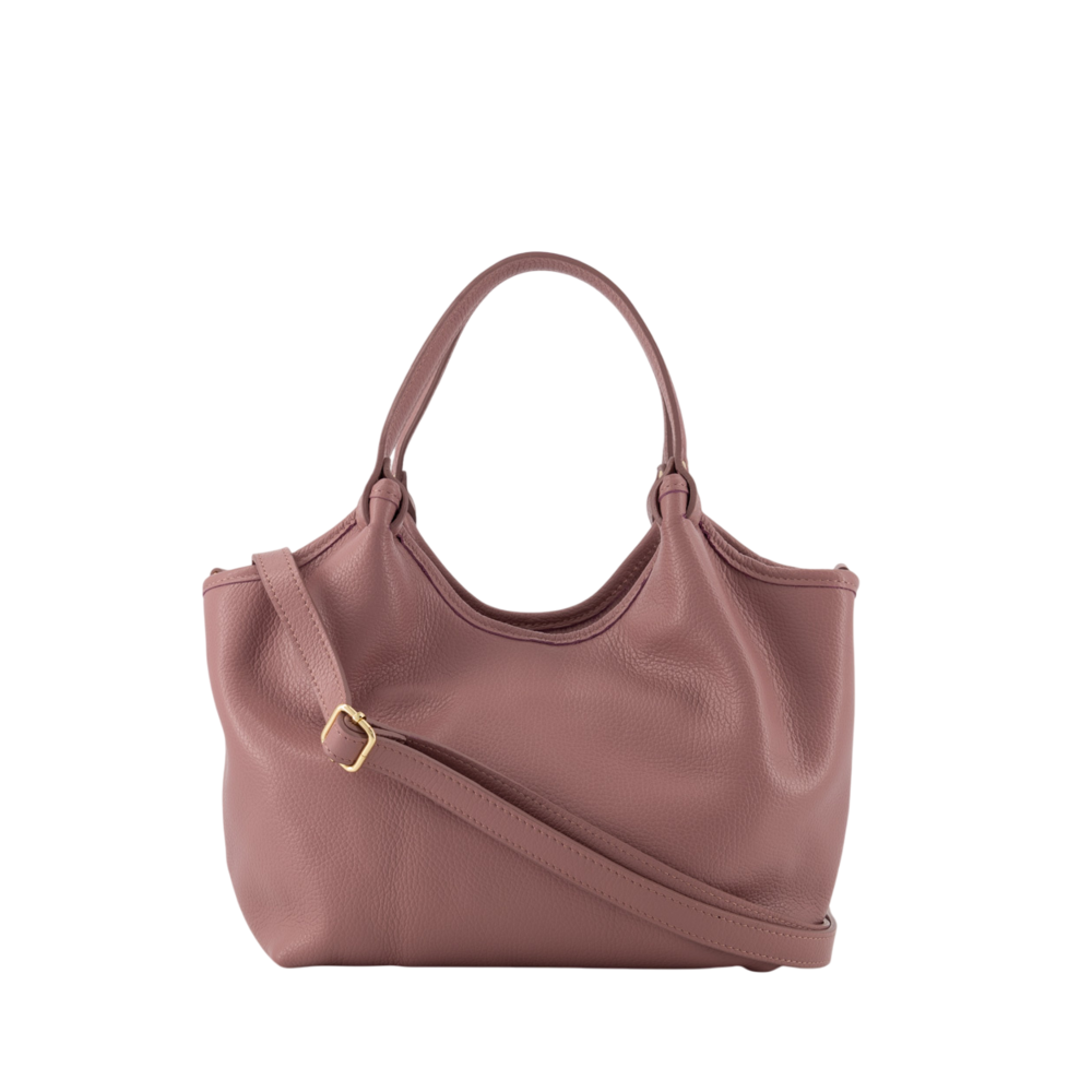 LOTZ & LOT LOU MEDIUM CLASSIC GRAIN BAG - DUSTY PINK