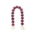 HEARTS PHONE CORD - PURPLE My Jewellery HEARTS PHONE CORD - PURPLE