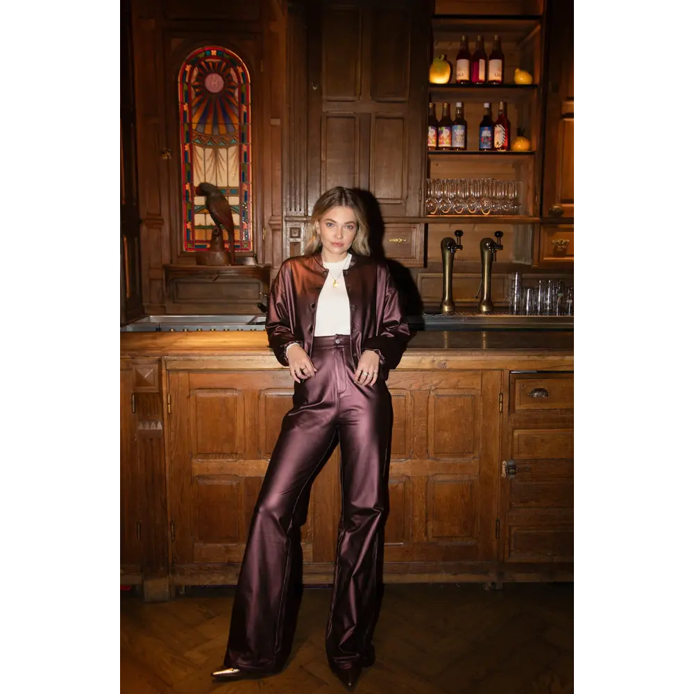 Studio Amaya ISABELLA JACKET - BROWN