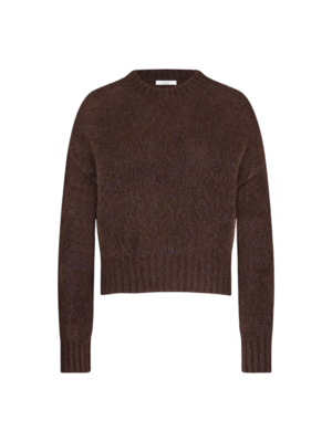 BY BAR SONNY SPARKLE PULLOVER - DARK BROWN