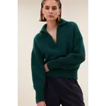 POLO PULLOVER - DARK GREEN BY BAR POLO PULLOVER - DARK GREEN