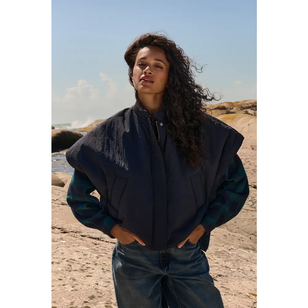 OSCAR JACKET - DARK NAVY BY BAR OSCAR JACKET - DARK NAVY