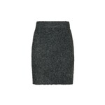 Neo Noir NARIA FLUFFY KNIT SKIRT - ANTRACIT