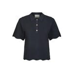 SOKO WAVE KNIT TEE - MIDNIGHT BLUE Neo Noir SOKO WAVE KNIT TEE - MIDNIGHT BLUE