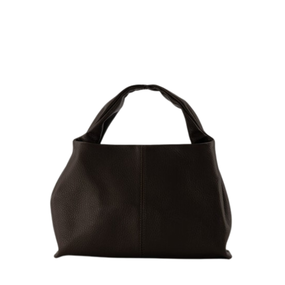 POLLY CLASSIC GRAIN BAG - DARK BROWN LOTZ & LOT POLLY CLASSIC GRAIN BAG - DARK BROWN