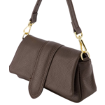 BABY PUFFY JASMIN BAG - DARK BROWN LOTZ & LOT BABY PUFFY JASMIN BAG - DARK BROWN